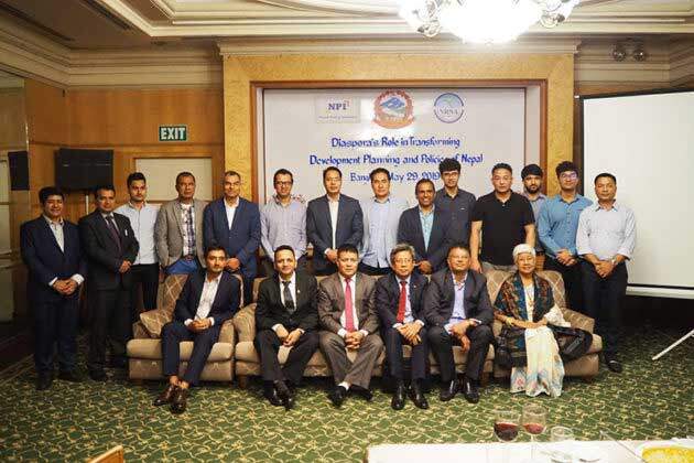 Panel Discussion – Diaspora role in development planning and policies of Nepal Panel Discussion – Diaspora role in development planning and policies of Nepal